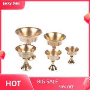 Jacky Đa-Kích Thước Vàng Đồng Hợp Kim Nến Chủ Nến Nến Nến Trang Trí Nội Thất