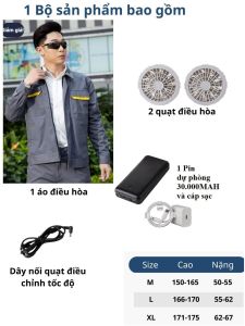 Áo điều hòa làm mát -