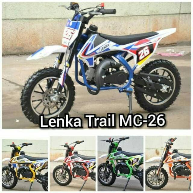 Motor Mini Lenka 50cc Mini Trail Lenka MC 26 Mini Moto Motor