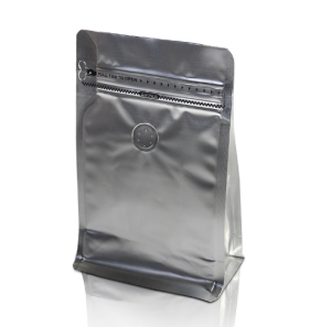 ถุงซิป ถุงกาแฟฟอยล์ ถุงรูดฟอยล์ ขยายข้างได้ ติดวาล์ว มีแถบปิด กันน้ำ 50ใบ/แพ็ค พร้อมส่ง