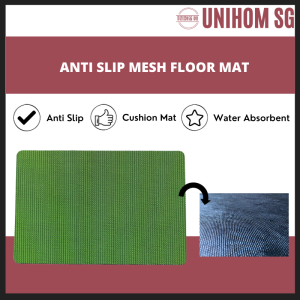 UnihomSG [ReadyStock] 3 Sizes Anti Slip Mesh Under Door Floor Mat / Carpet / Rug 0.5cm Thin Slim Design