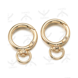 Aksesoris Tas Ring Bulat (Buka Tutup) 2 cm + Cantolan D / Ring O - Aksesoris Tas (IMPORT)