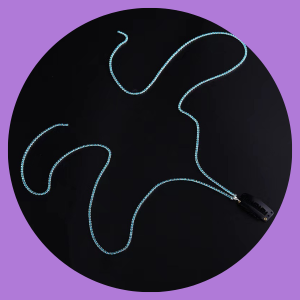 Phụ kiện trang trí tóc tết kiểu dây xích đính đá nhiều màu sắc bắt mắt thời trang