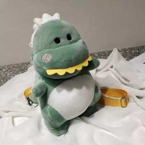 MHS - TAS SELEMPANG BONEKA DINO LUCU MODEL TERBARU / TAS BONEKA ANAK SATU RUANG