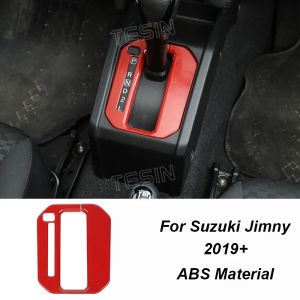 HH8 TESIN Red Car Interior Decoration Cover Stickers Trim for Suzuki Jimny JB64 JB74 2019 2020 2021 2022 2023 2024 Up Accessories T4Y8B