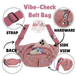 Women’s Belt Bag Cute Pastel Waist Bag Mini Crossbody Pouch Stylish Lightweight Fashion Fanny Pack for Travel Everyday Use Adjustable Strap Zipper Small Bag for Phone Keys Wallet Trendy Ladies Chest Bag