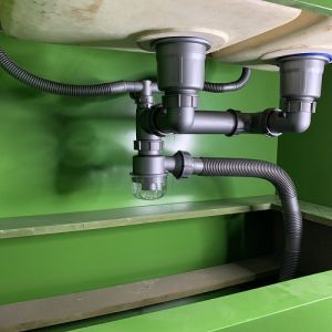 Xiphong dùng cho chậu rửa bằng Inox 2 rốn thu nước 110mm. Loại siêu to siêu bền