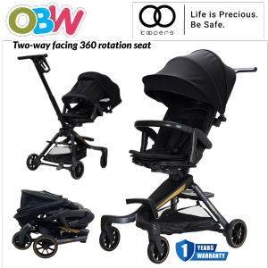 Koopers Magic Rider 360 Stroller | EN1888 Approved | Baby Stroller