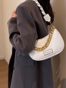 Womens Bag Chain Bag Niche Design ins New Trendy Fashion Versatile Single Shoulder Dumpling Bag for Women Wholesale Trendy Style