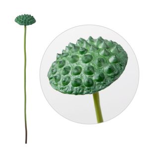 HUNIU Long Stem Landscape Artificial Flower Artistic DIY Decoration Lotus Leaf Festival Performances Props EVA Simulated Lotus Flower Wedding Decoration