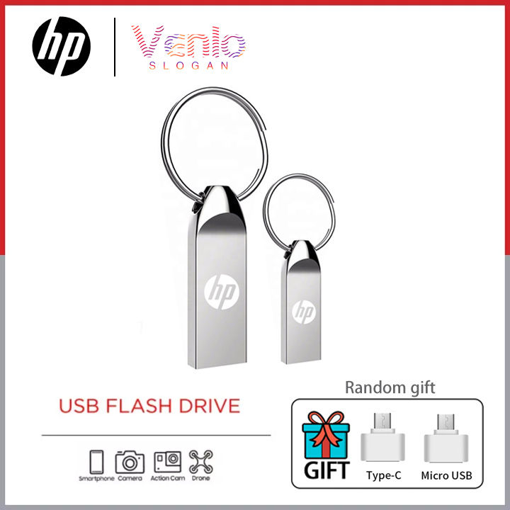 HP Metal USB 3.0 Flash Drive 4GB 8GB 16GB 32GB 64GB 128GB Pen Drive ...