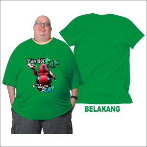 Max Bb 150 Deadpol Kg Wanita Pria Kaos Jumbo Big Size 2XL3XL4XL5XL6XL7XL Pria Dan Wanita Bahan Semi Katun Combed 24s