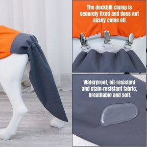 LABAICAI Waterproof Dog Tail Protect Cover Breathable Washable Dog Tail Raincoat Universal Easy To Wear Dog Hoodie Vest Accessories Walking the Dog