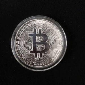 Đồng Xu Hình Bitcoin làm kỷ niệm vật may mắn