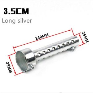 Peredam Kenalpot Motor Stainless Muffler Peredam Suara Universal Peredam Knalpot Racing Motor