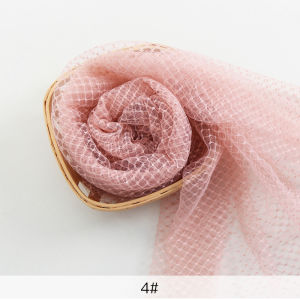 1/3/5 Meters Mesh Fabric Diamond Pattern for Sewing Children Dress Bridal Headdress Wedding Decoration DIY Materials Tulle Net