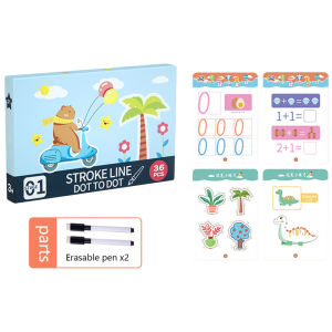 【COD&Local】Letter Tracing for Kids Number Tracing Workbook Practice Pen Control Handwriting for Toddlers Preschool Learning