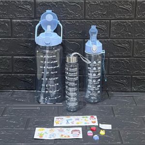 BOTOL MINUM BENING VIRAL BOTOL BERANAK 3 IN 1 FREE SEDOTAN STICKER - zansenShop