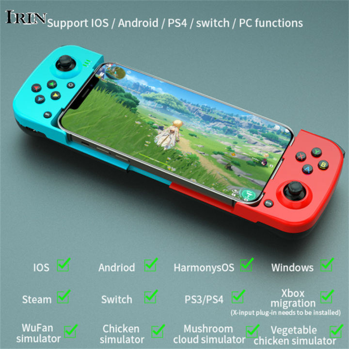 Gamepad Bluetooth Stretch Per IPhone, Android, PC, PS4 E XBOX - Joystick Hall, Turbo Regolabile E Vibrazione