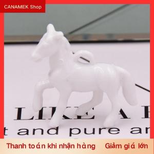 CS 10pcs Acrylic UV Glossy màu 3D NGỰA quyến rũ Mặt dây chuyền đối với trang sức làm Vòng cổ bông tai vòng đeo tay DIY phụ kiện nguồn cung cấp