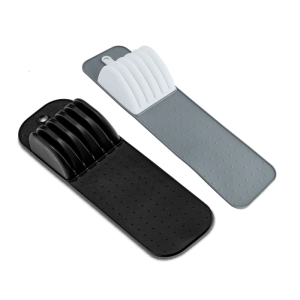 Space Efficient Kitchenware Block With Sturdy Base Cutting Tool Holder for Modern Kitchens