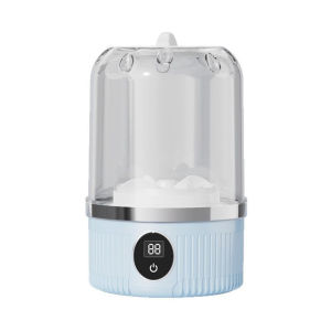 เครื่องซักผ้าแบบพกพา ไร้สาย รองรับการชาร์จไร้สาย สำหรับซักกางเกงในและถุงเท้า ขนาดเล็ก พกพาง่าย ท่องเที่ยว และบ้าน