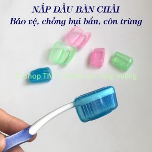 Hộp nhỏ xinh giữ sạch bảo vệ đầu bàn chải khỏi côn trùng gián chuột bụi bẩn không dính nước sang đồ dùng khác khi bỏ túi đi du lịch-TIVT
