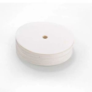 ZYJC SHOP 200Pcs 3.75 inch Bộ lọc cà phê bình lọc Chưa tẩy trắng Tự nhiên Giấy lọc cà phê tròn Khỏe mạnh Cao cấp Bộ lọc thay thế Sử dụng tại nhà văn phòng