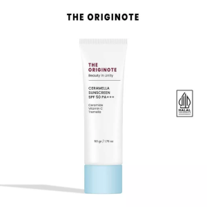 The Originote Ceramella Sunscreen SPF50 PA+++ Melindungi Skin Barrier dari Sinar Matahari XX190