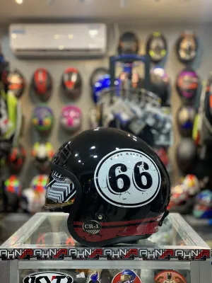 ID CR-1 / CR1 CLASSIC HALF FACE HELMET PLAIN COLORS