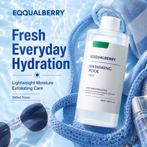 EQUALEBERRY Swimming Pool Toner Lightweight Moisture Exfoliating Care 300ml Toner