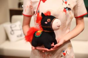 🧧2026 Year of the Horse Plush Toy 20cm | CNY Lucky Horse Soft Doll | Chinese New Year Gift Decoration马年吉祥物玩偶生肖马公仔毛绒玩具