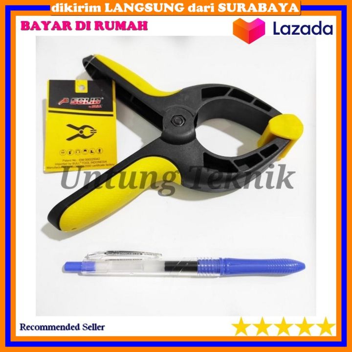 Klem Spring Solid 6