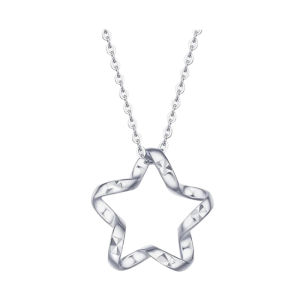 CTS Pt950 Platinum Star Pendant ForWomen 520 Gifts CHOW TAI SENG 周大生 P0GC0127 (Free S925 Chain)