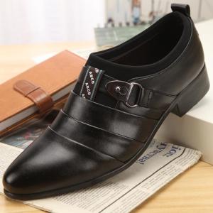 SENSI PIC#Fashion British style Dress shoes breathable waterproof PU leather
