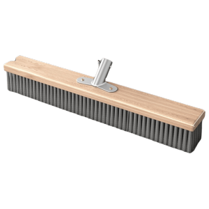 VALER Rust-Proof Wire Broom Brush Stainless Steel Corrosion-Resistant Stainless Steel Brush Outdoor Tool Duty Floor Scrubbing Brush Courtyard Cleaning