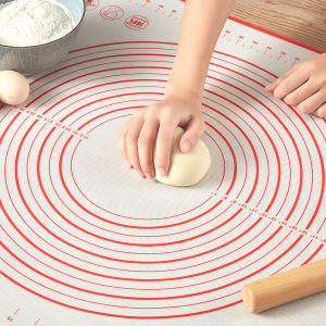 Kneading Dough Mat Silicone Baking Mat Pizza Dough Non-Stick Maker Pastry Kitchen Cooking Grill Gadgets Bakeware Table Mats Pad Sheet