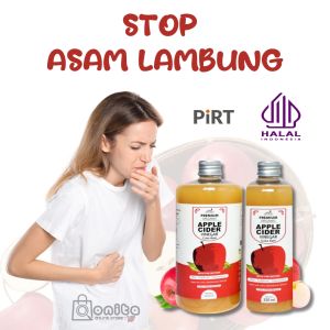 Cuka Apel Asli Original Untuk Obat Asam Urat Lambung Dan Maag Kronis Diabetes Ampuh