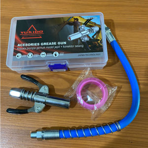 Yukido Gun Pistol Gemuk Quick Release Mudah Digunakan Alat Kepala Pompa Grease Gun Grease Coupler
