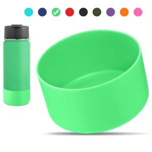 Silicone Protection Boot Sleeve Anti-Slip Bottom Cover Flask For Aquaflask Stanley Quencher Water Bottles 12-40oz