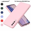 For Samsung Galaxy A50/A30S Phone Case，Imitated liquid silica gel+flannelette TPU soft shell Back Cover. 