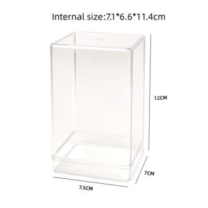 YESMILE Acrylic Storage Box Thickened Dustproof Doll Display Box Quality Transparent Display Cabinet Home