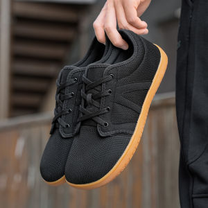 Mens Minimalist Barefoot Sneakers Wide Fit Zero Drop Sole Optimal Relaxation Mens Cross Trainer Minimalist Barefoot Shoes Zero Drop Sneakers Wide Toe Box