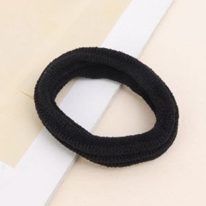 10Pcs New High Elastic Hair Bands for Women Girls Black Hairband Rubber Ties Ponytail Holder Scrunchies Hair Accessories