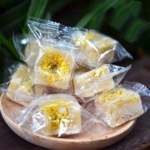 1 Viên Trà Hoa Cúc Đường Phèn Mật Ong Thanh Nhiệt Giải Độc Cải Thiện Giấc Ngủ SUSUTOSHOP