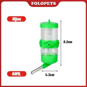 80ML Botol Minum Hamster / Botol Dot Tempat Minum Gantung Kelinci & Hamster / Tempat Minum Hewan