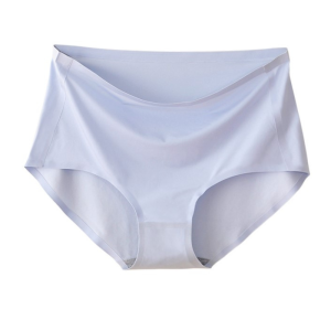 🇲🇾STOCK KL Plus Size Ice Silk Lady Women Antibacterial Abdominal Panties Body Shape Tummy High Waist Middle Underwear (Random Color)