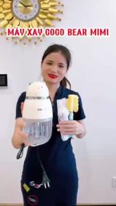 Máy Xay Coco Bear Mimi 8 Lưỡi Dao Chuyên Dụng Cho Bé Ăn Dặm Nhuyễn