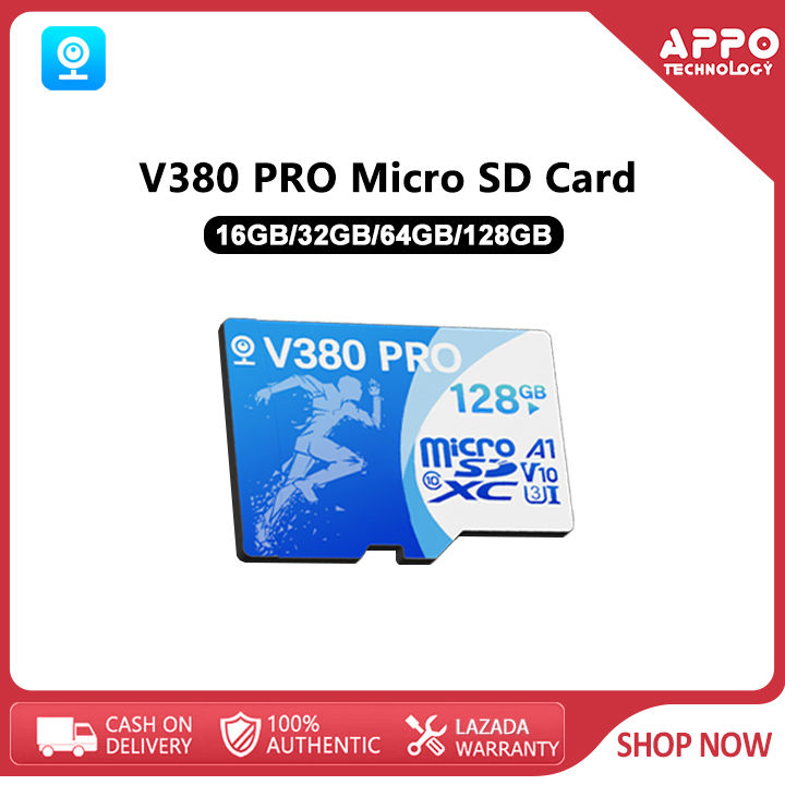 V380 PRO Micro SD Card original 16GB/32GB/64GB/128GB U3 TF Card For