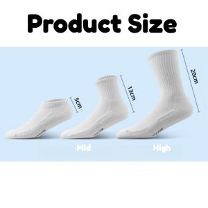 1 Pair Anti-slip Bottom Sports Socks Solid Color Elite Socks Towel Bottom Basketball Socks